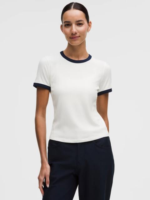 lululemon Hold Tight Micro-Rib Straight-Hem T-Shirt