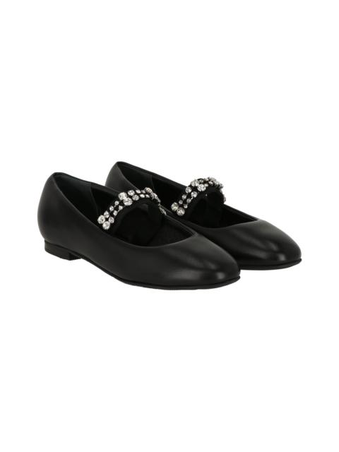 CASADEI Casadei Leather Ballet Flat