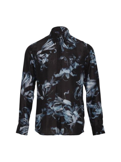 Dries Van Noten Slim Fit Concealed Center Shirt