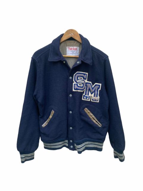 Other Designers Vintage - ✅VINTAGE SM BETA VARSITY JACKET FAB-Knit BIG LOGO