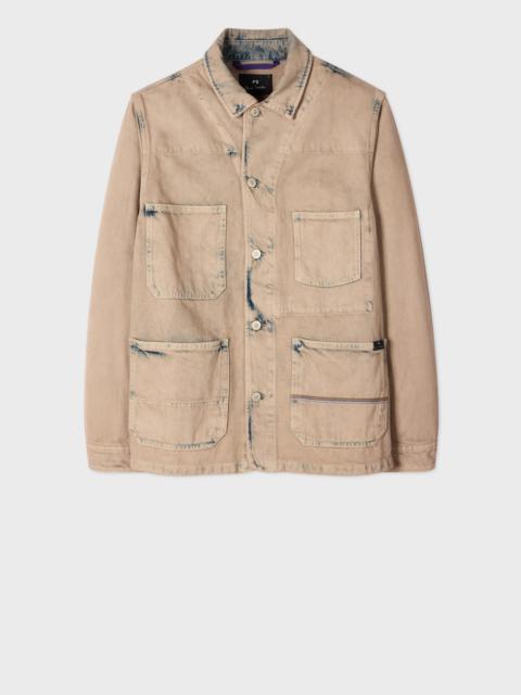 Paul Smith Bleach-Wash Denim Work Jacket