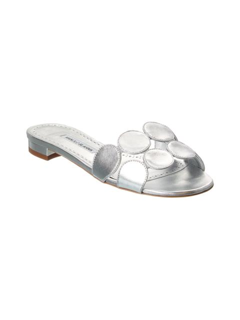 Manolo Blahnik Manolo Blahnik Haribalmu Leather Sandal