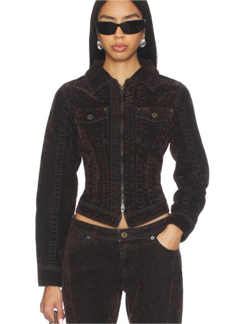 KNWLS Flock Denim Jacket