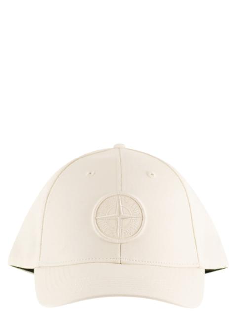 Stone Island Stone Island Men Cap With Embroidered Compass Logo