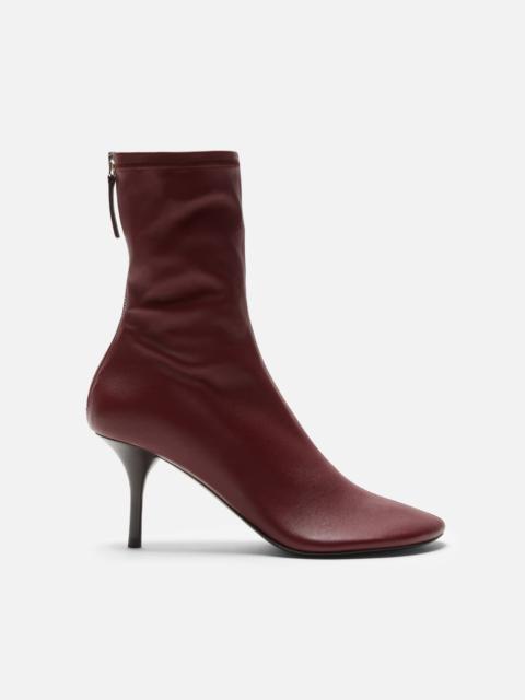Acne Studios Leather ankle boot - Wine red