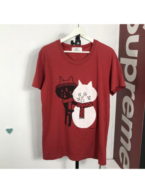 Nenet By Issey Miyake hugs cat Sample style 1 of 1 RARE Tee