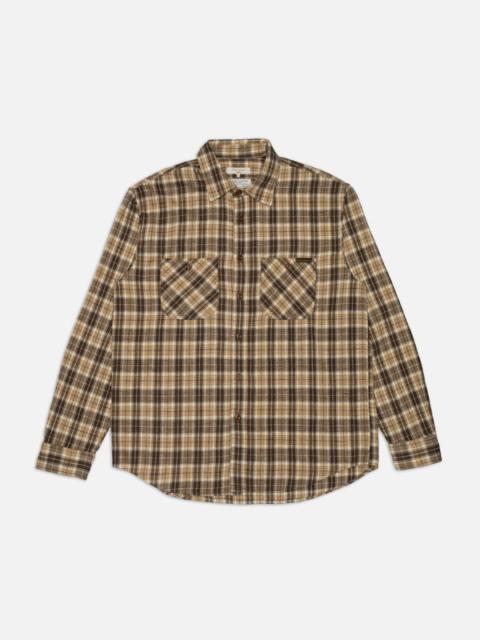 Nudie Jeans Julian Worker Shirt Check Brown
