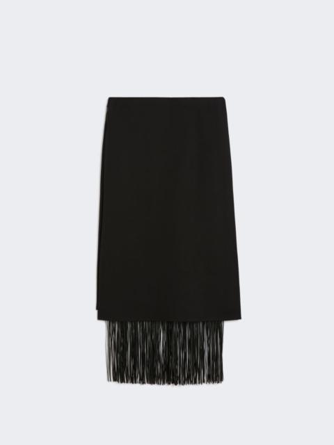 Sportmax Fringed skirt