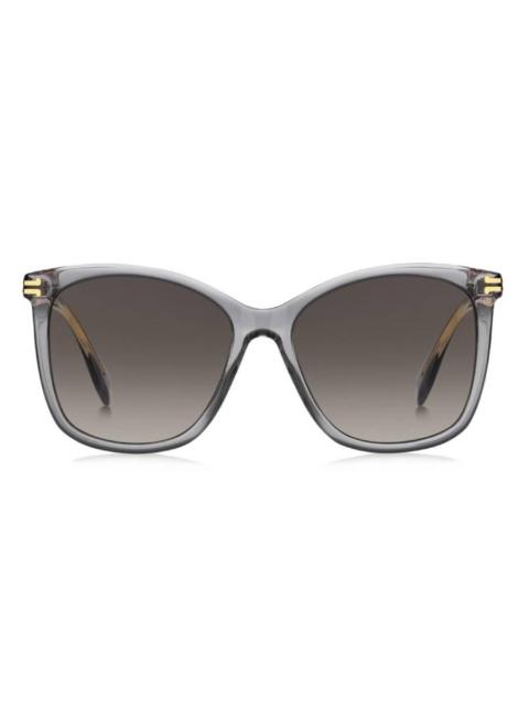 Marc Jacobs Marc Jacobs Brown Shaded Square Ladies Sunglasses MJ 1106/S YQL 54
