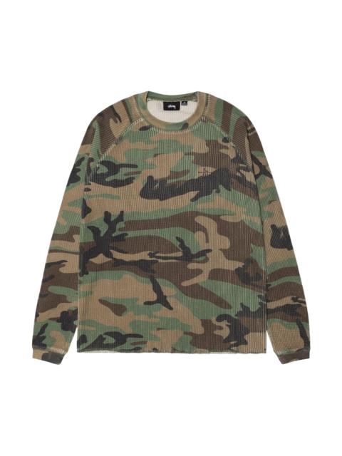 Stüssy Stussy Basic Thermal 'Woodland Camo'