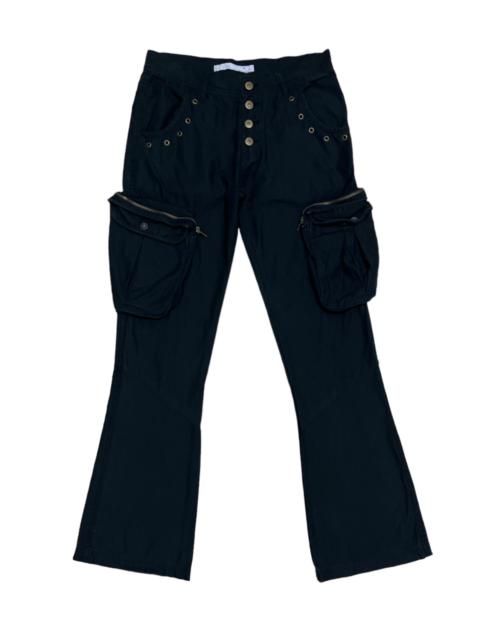 Other Designers Vintage - Japan Designer Clonedevgru Flared Multipocket 3D Zip Japan