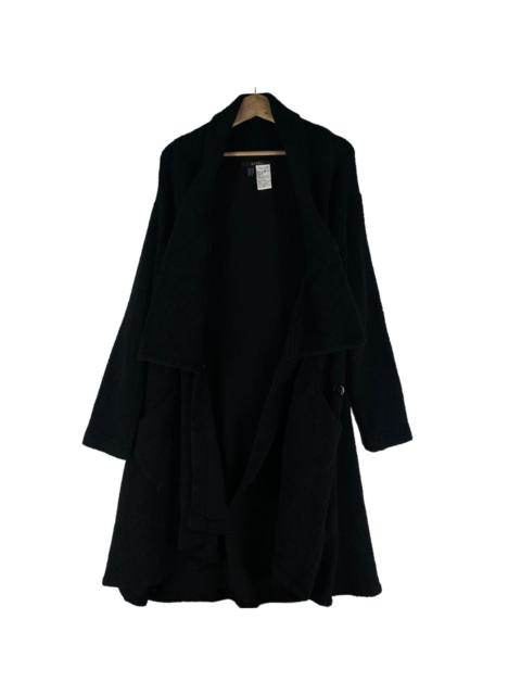 Yohji Yamamoto 🔥RICH BLACK - RUNWAY WOOL LONG JACKET OVERSIZED