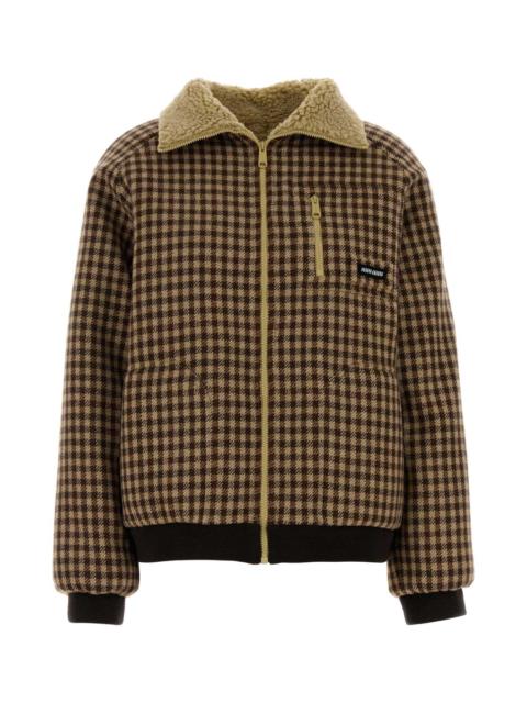 Miu Miu Miu Miu Women Embroidered Wool Jacket