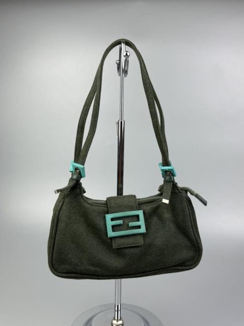 FENDI Vintage Fendi 1999 Jersey Mamma Baguette Bag