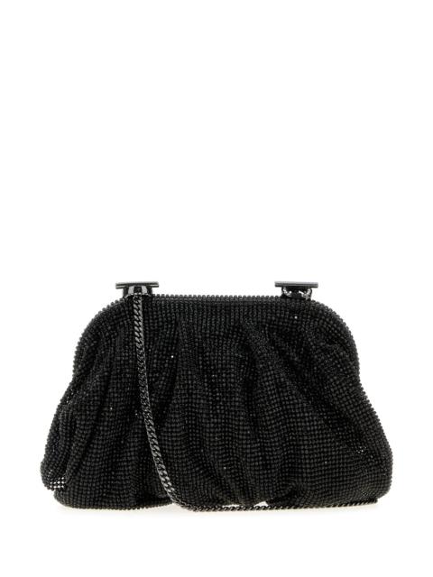 BENEDETTA BRUZZICHES Embellished fabric small Venus clutch