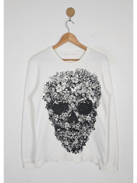 Alexander McQueen Alexander Mcqueen tatoo skull motive sweatshirt