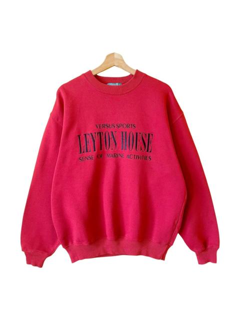 Other Designers Vintage Leyton House Big Logo Crewneck Sweatshirt Size L