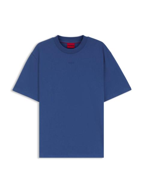HUGO RELAXED-FIT T-SHIRT IN COTTON WITH LOGO PRINT