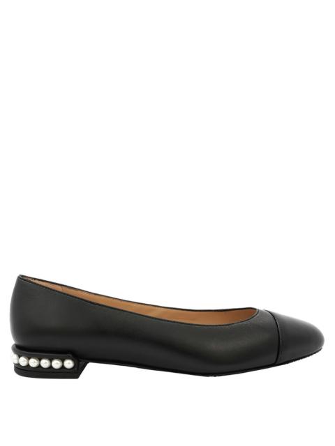 Stuart Weitzman Stuart Weitzman Ladies Black Pearl Ballet Flats