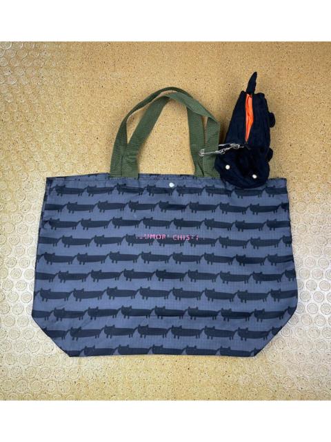 ISSEY MIYAKE tsumori chisato tote bag handle bag with cat pouch