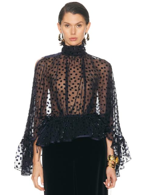 SAINT LAURENT Long Sleeve Top