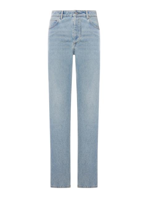 Bottega Veneta Bottega Veneta Women Straight Leg Denim Jeans, Light Wash