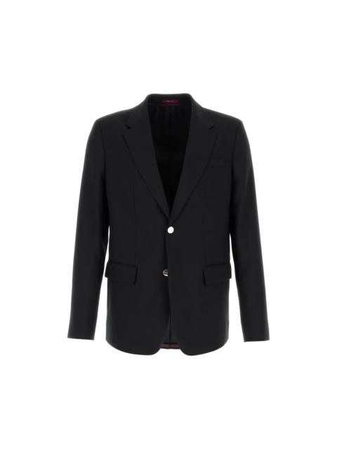 GUCCI GUCCI Midnight Blue Wool Blazer New & Authentic (Men's size: