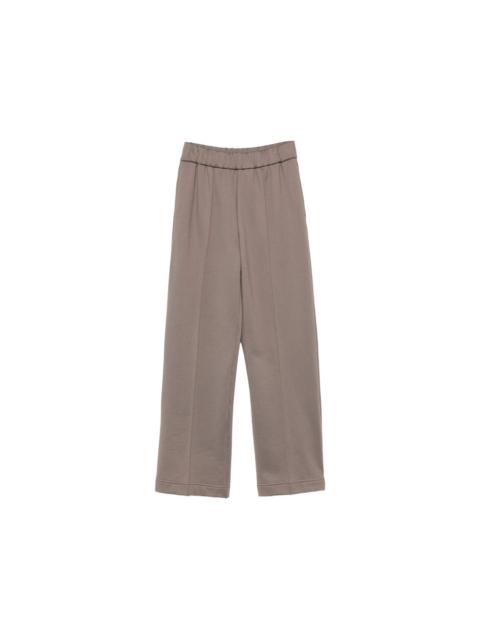 Moncler Moncler Green Trousers - Straight Trousers Women