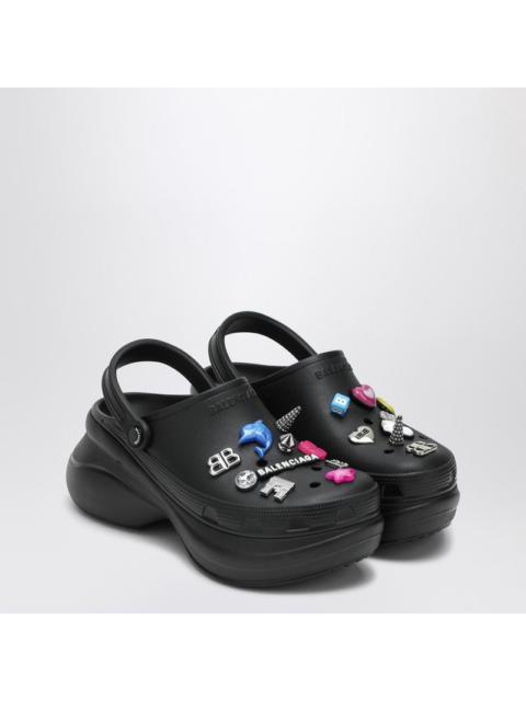 Balenciaga Black Crocs Jibbitz Women