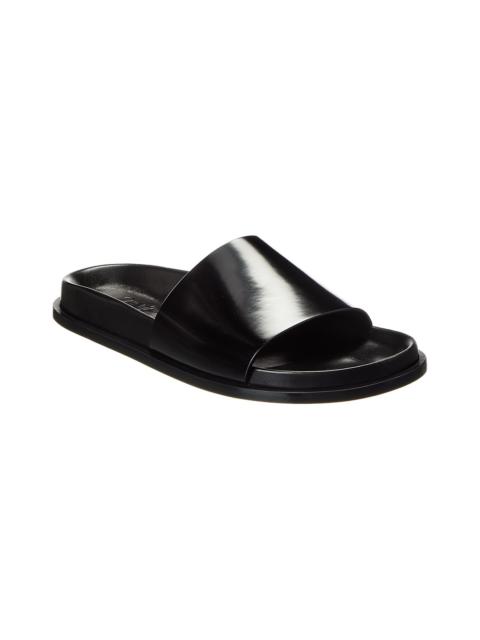 SAINT LAURENT Saint Laurent Nichols Leather Slide