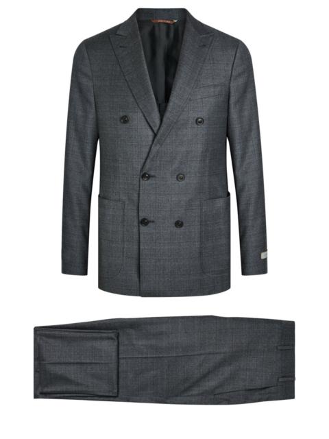 Canali Canali Checked Wool Suit