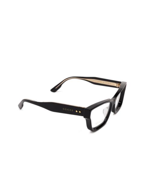 GUCCI Gucci Demo Cat Eye Ladies Eyeglasses GG1533OA 001 52