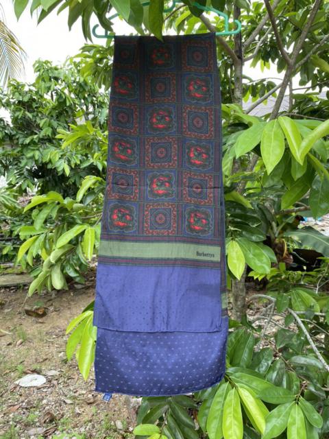 Burberry BURBERRY SILK SCARF MADE IN ITALY