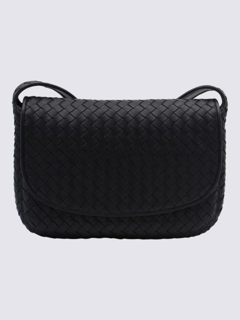 Bottega Veneta Bottega Veneta Black Leather Messenger Bag