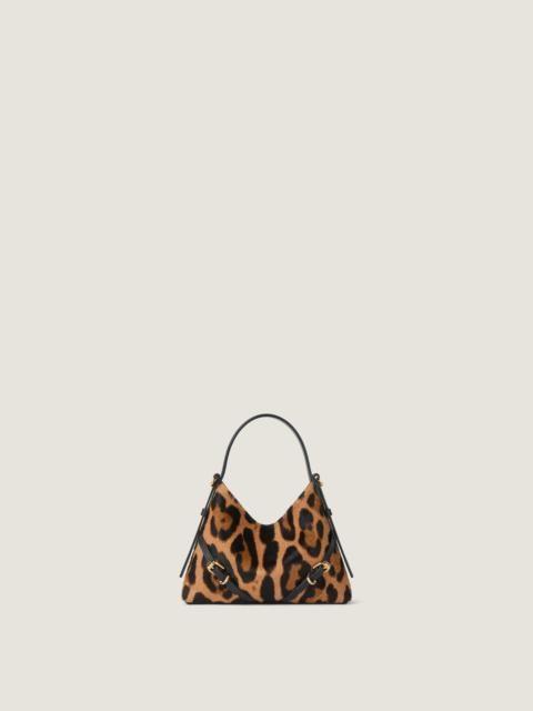Givenchy NANO VOYOU BAG IN PONY EFFECT LEATHER WITH LEOPARD PATTERN