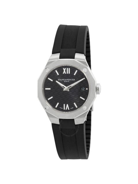 Other Designers Baume et Mercier Riviera Quartz Black Dial Ladies Watch M0A10613