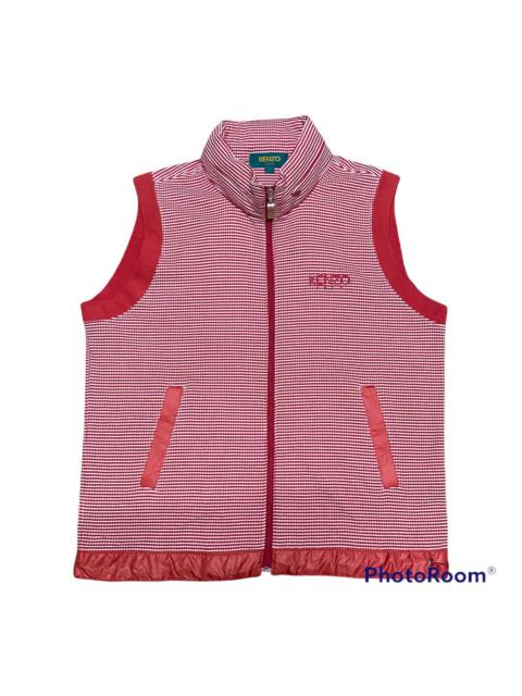 Vintage Kenzo Golf Vest Hoodie