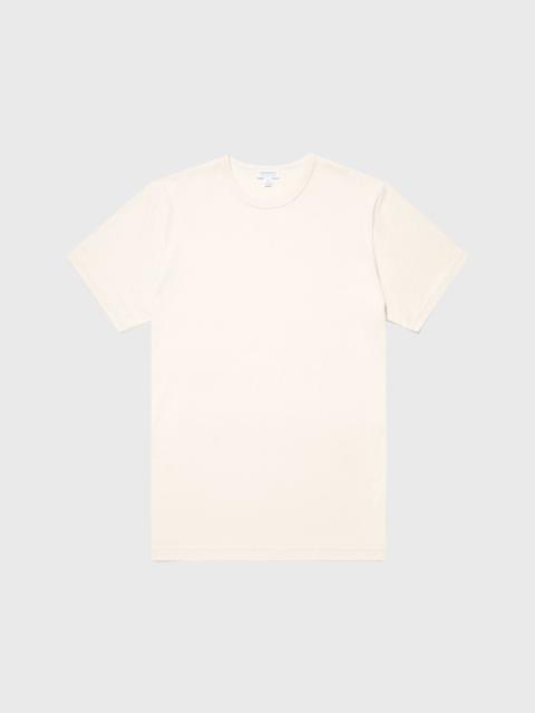 Sunspel Natural Classic T‑Shirt