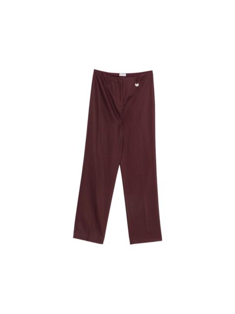 Burberry Burberry Red Trousers - Tailored Trousers Women