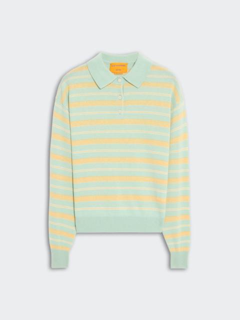 GUEST IN RESIDENCE Collegiate Stripe Polo