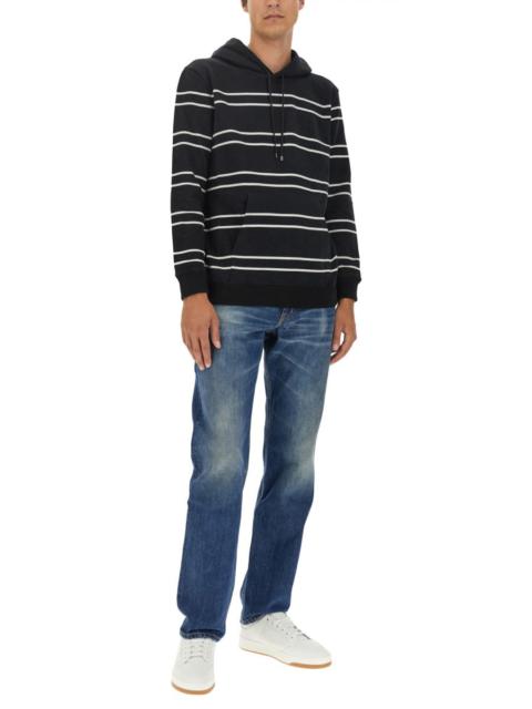 SAINT LAURENT Saint Laurent Men Striped Sweatshirt