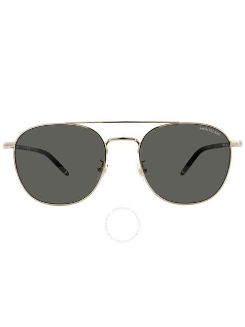 Montblanc Montblanc Grey Pilot Men's Sunglasses MB0271S 006 56