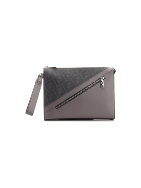 Fendi Diagonal Flat Pouch