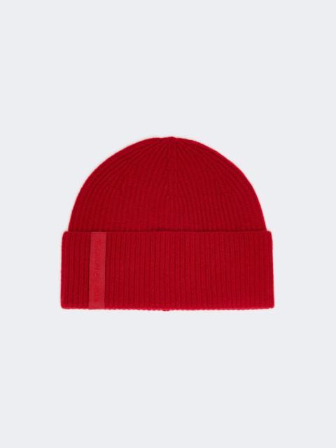 WEEKEND Max Mara Cashmere beanie hat - DARK RED