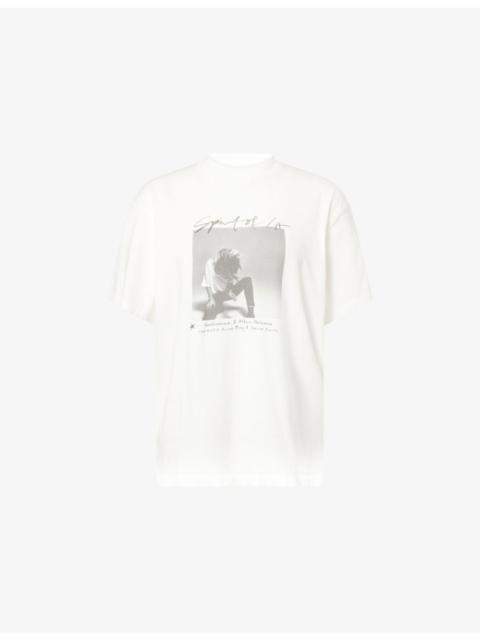 ANINE BING Ashton Relaxed-Fit Cotton-Jersey T-Shirt