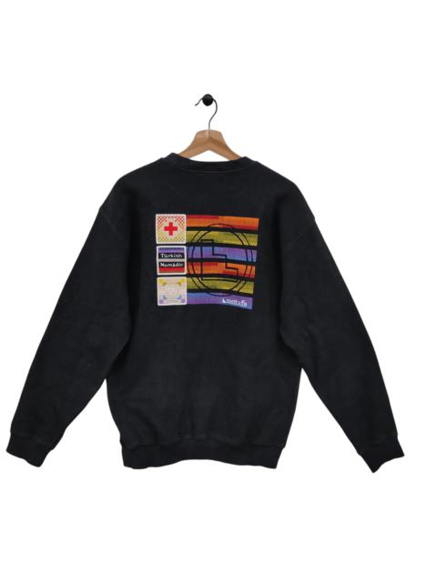 Other Designers Japanese Brand - Santa Fe Nomadic Black Colorful Turkish Patchwork Back,