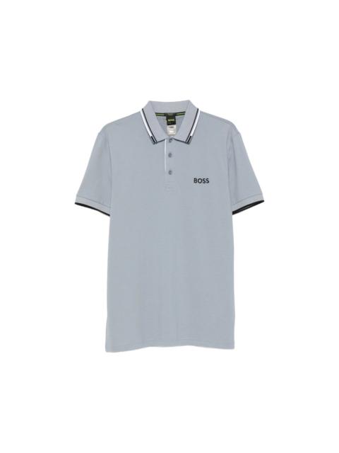 BOSS Boss Blue Polo Shirts Men