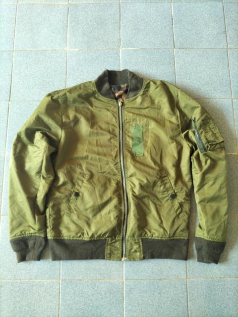Other Designers Vintage Military Reversible Army Camouflage Bomber jacket