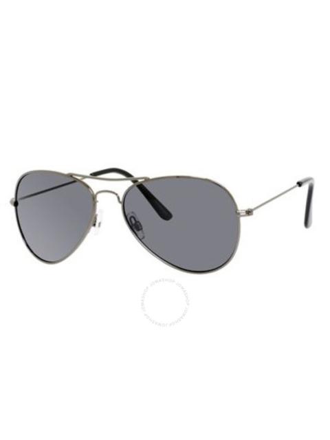 Polaroid - Polaroid Polarized Grey Pilot Men's Sunglasses PLD 4213/S 0A4X/Y2 58