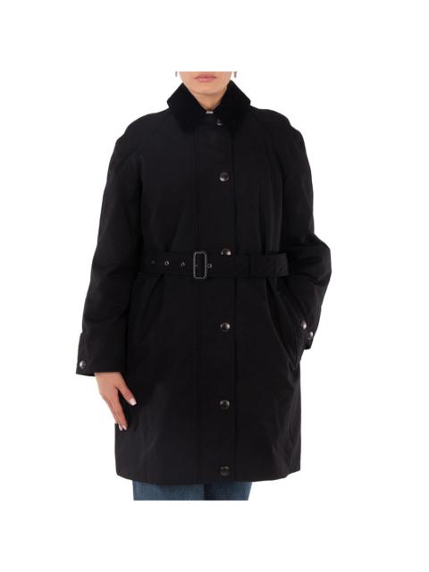 Burberry Burberry Cotton EKD Embroidered Waxed Coat